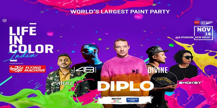 Life in Color Tour India 2018 is all set to paint Indians colorful!