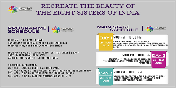 North East Festival Delhi 2018 set to recreate the beauty of the 8 sisters!