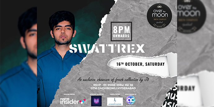 Swattrex performing live at Over The Moon, Hyderabad
