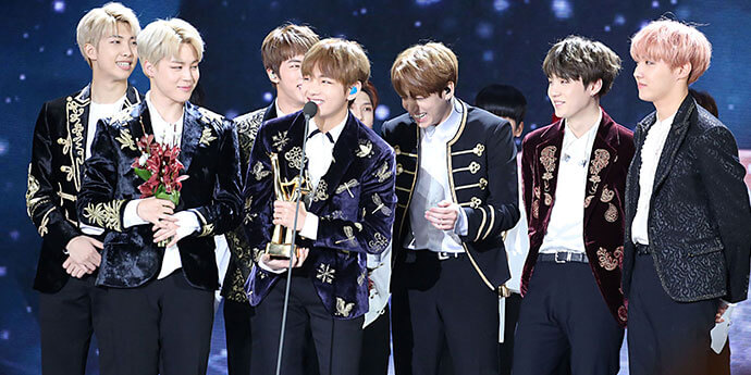 BTS NAMED WINNERS OF IFPI GLOBAL RECORDING ARTIST OF THE YEAR AWARD