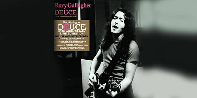 Rory Gallagher’s ‘Deuce’ 50th Anniversary Edition Box Set to Release on September 30