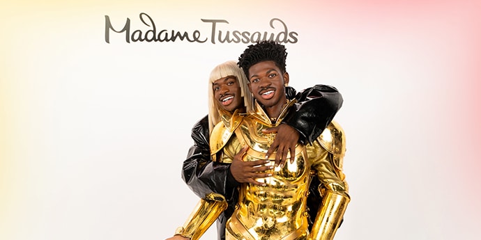 Lil Nas X "amazed" by his wax statue at Madame Tussauds Hollywood