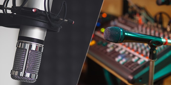 The Difference Between Condenser And Dynamic Microphones