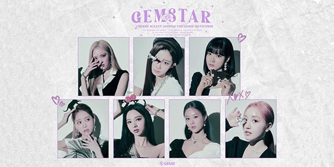 Cherry Bullet joins metaverse platform Gemie as Gemstars to connect with K-pop fan