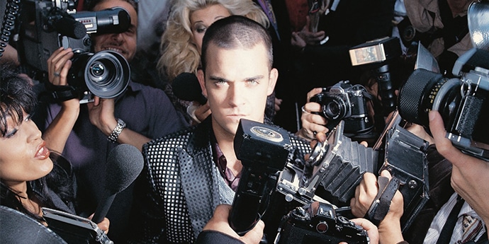 Robbie Williams announces new deluxe edition of multi-million-selling debut album 'Life Thru A Lens'