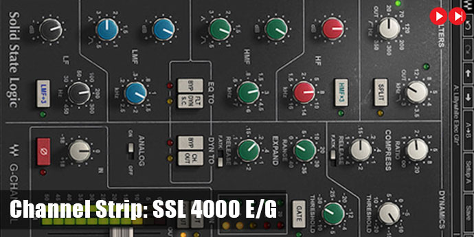 Channel Strip SSL 4000 EG