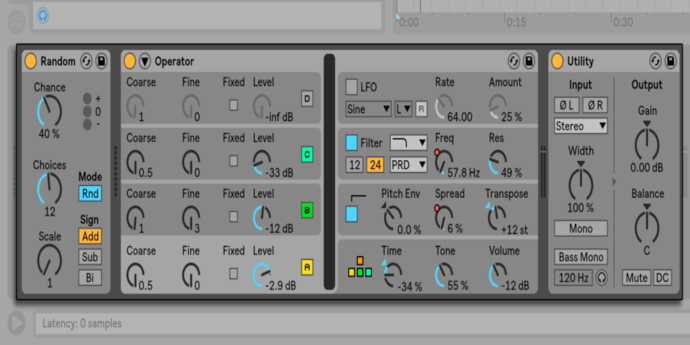 device view ableton live