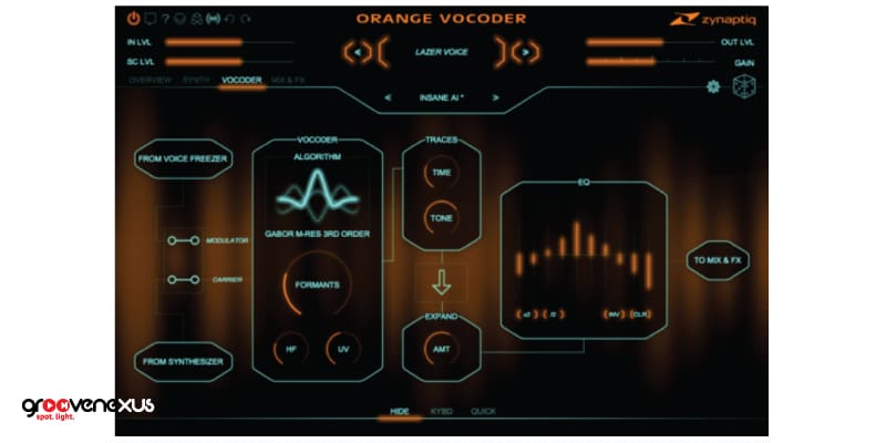 orange vocoder