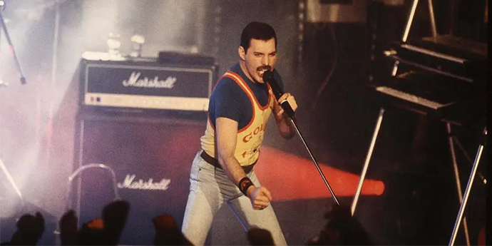 Freddie Mercury-celebrated rock and roll artist
