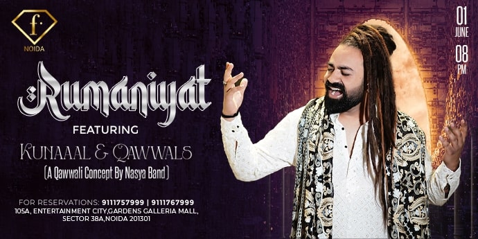 F-Bar and Lounge presents Sufi Legend Kunaaal Wason for Rumaniyat Night 