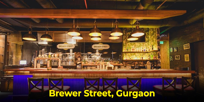 Club Review: Brewer Street Gurgaon – Sky Bar – Diner Brewery  