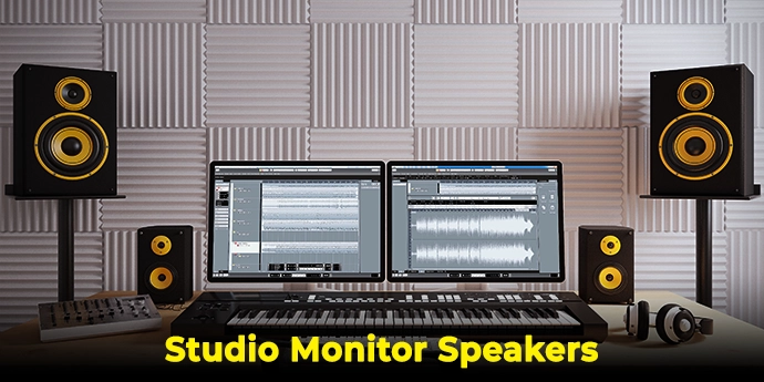 Studio Monitor Speaker Setup