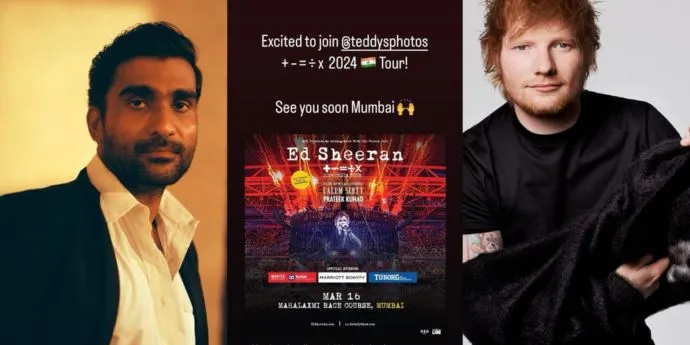 Ed Sheeran and Prateek Kuhad Live in Mumbai!