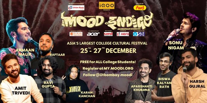 IIT Bombay’s Mood Indigo 2024: A Musical Extravaganza Across Borders and Genres